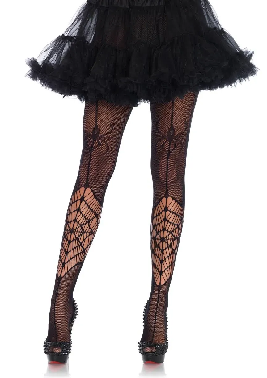 Itsy Bitsy Spider Net Tights