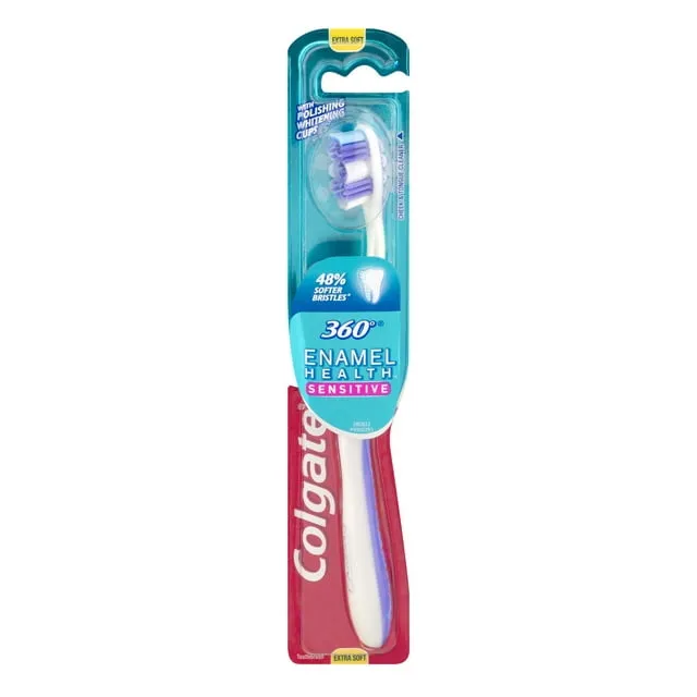 Colgate 360 Enamel Extra Soft Health Sensitive Toothbrush