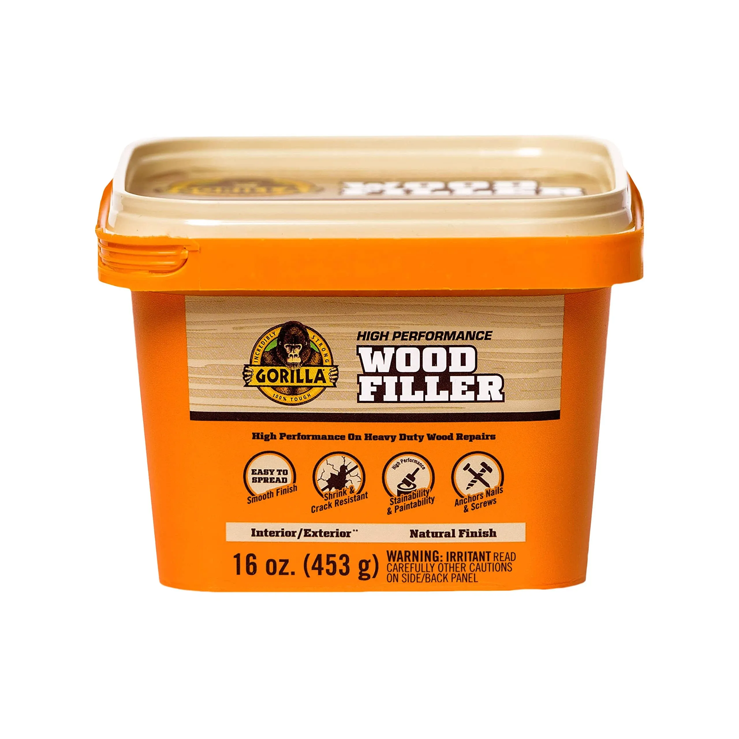 16 Oz. Natural Wood Filler Tub