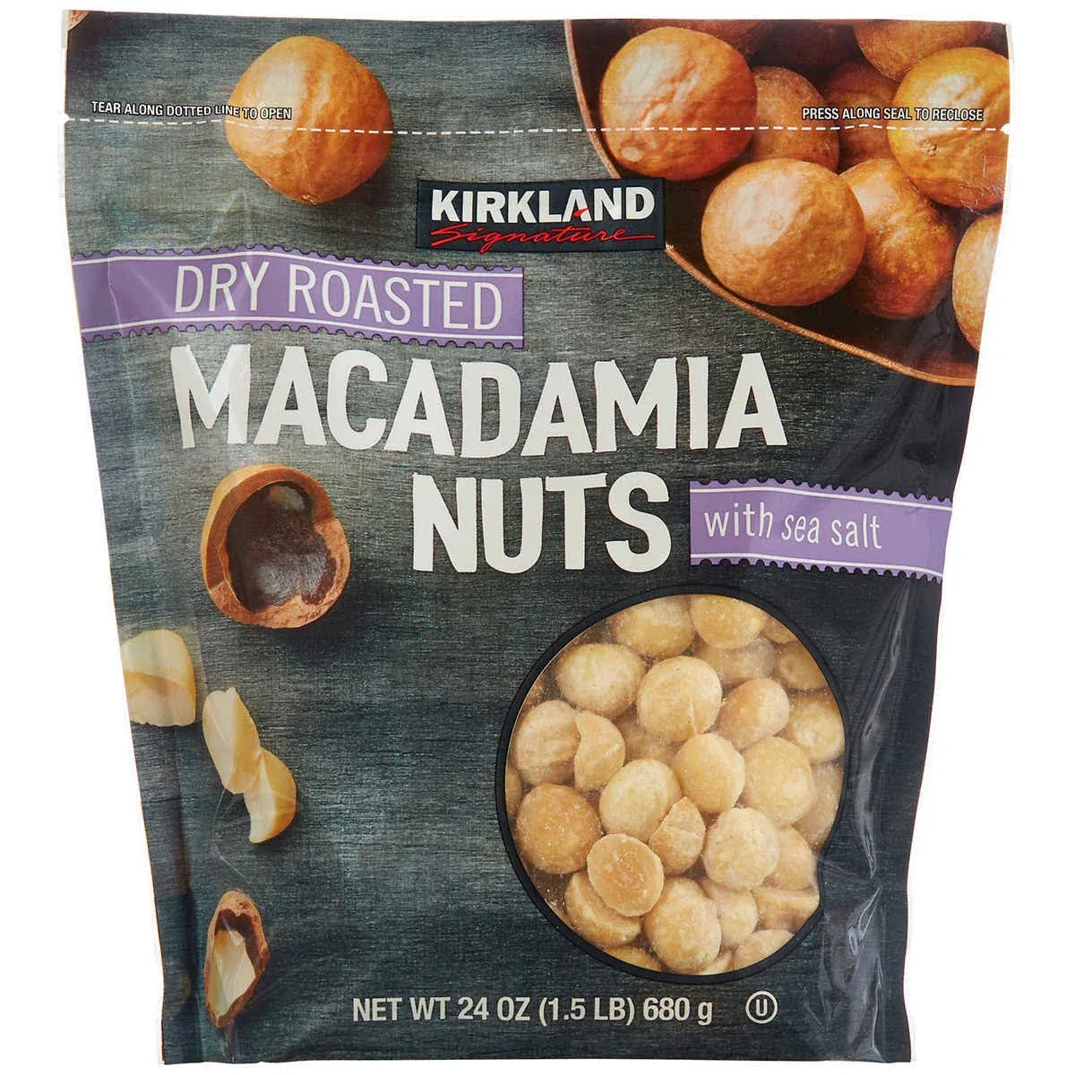 Kirkland Signature Dry Roasted Macadamia Nuts