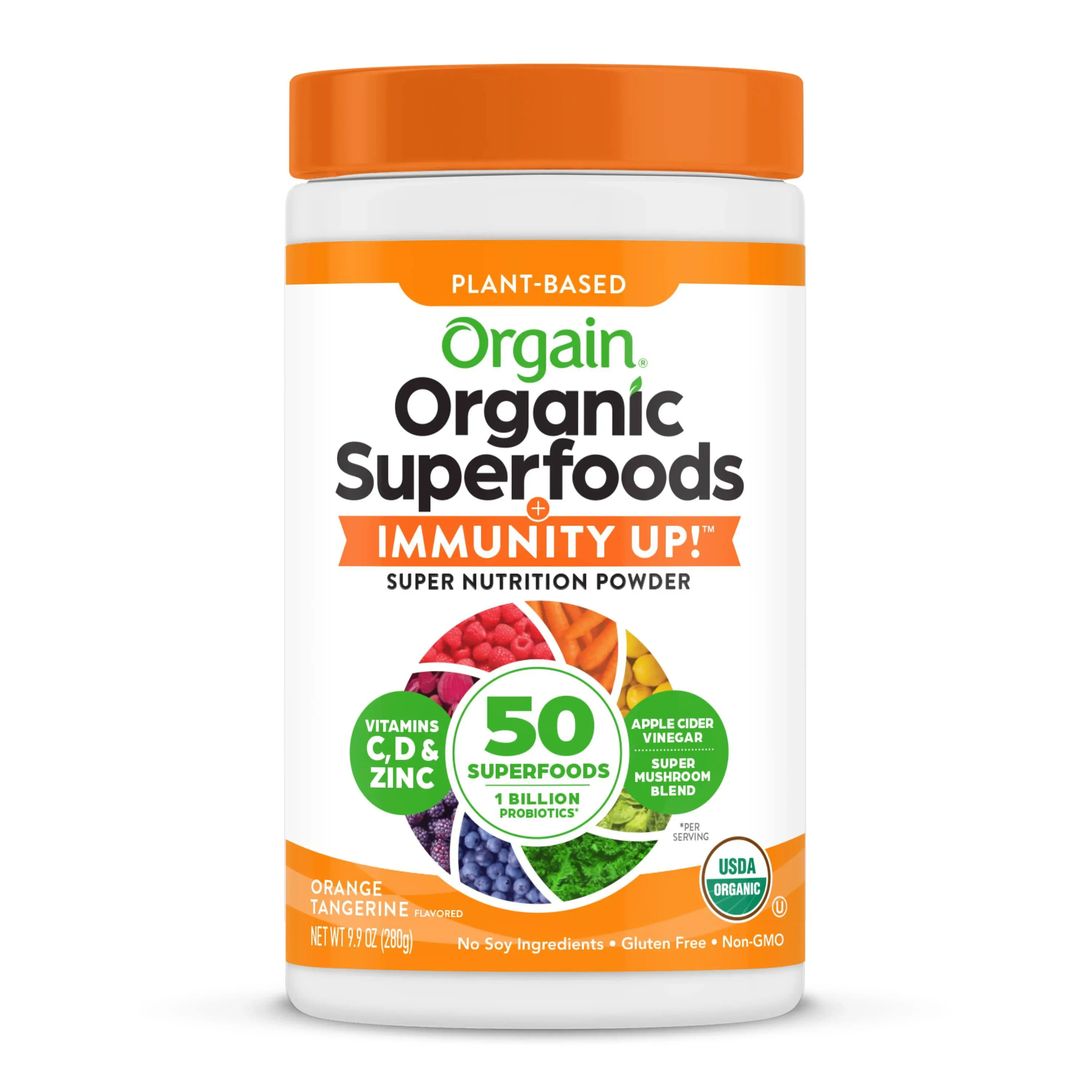 Orgain Organic Superfoods + Immunity Up! Powder