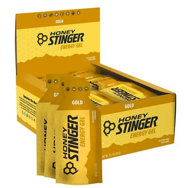 Honey Stinger Energy Gel Gold Box of 24