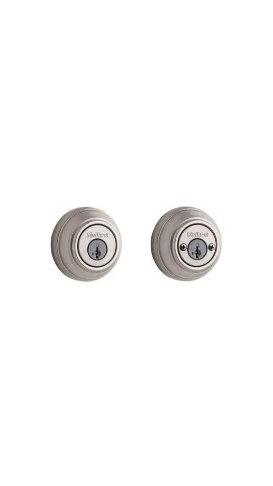 Kwikset Double Deadbolt Satin Nickel