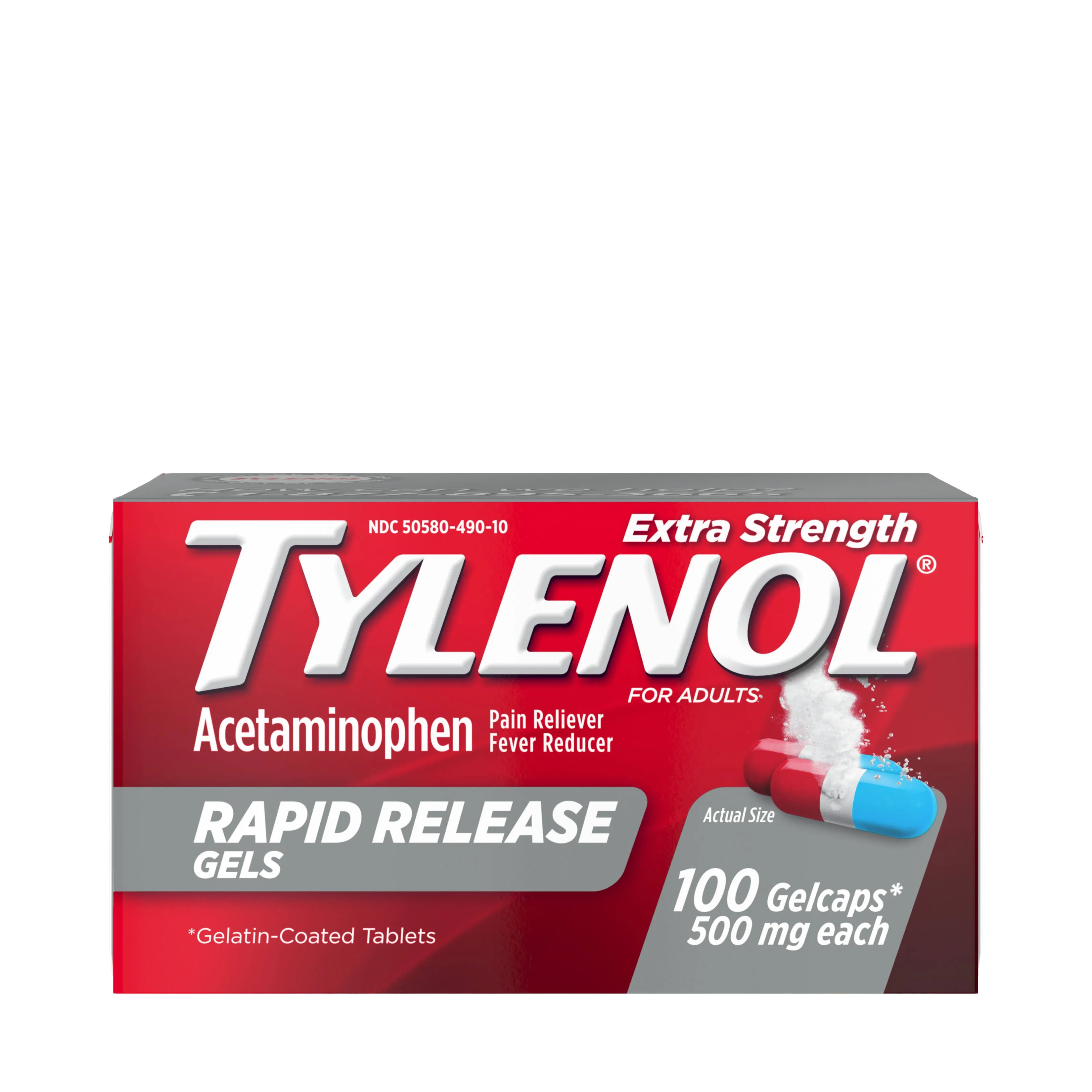 Tylenol Gelcaps Extra Strength Rapid Release