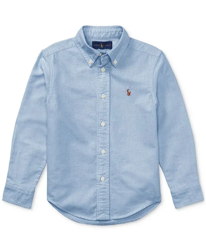 Boy's Oxford Sport Shirt, Size 4-7