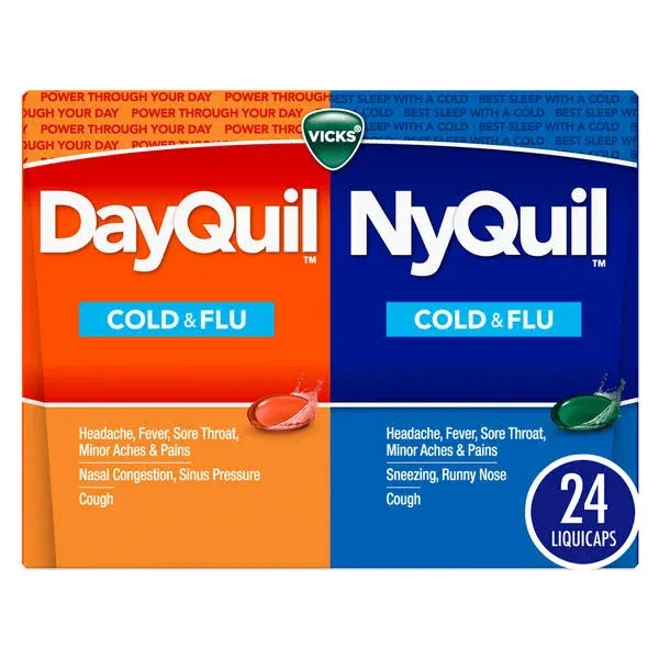 Vicks DayQuil NyQuil Cold, Flu