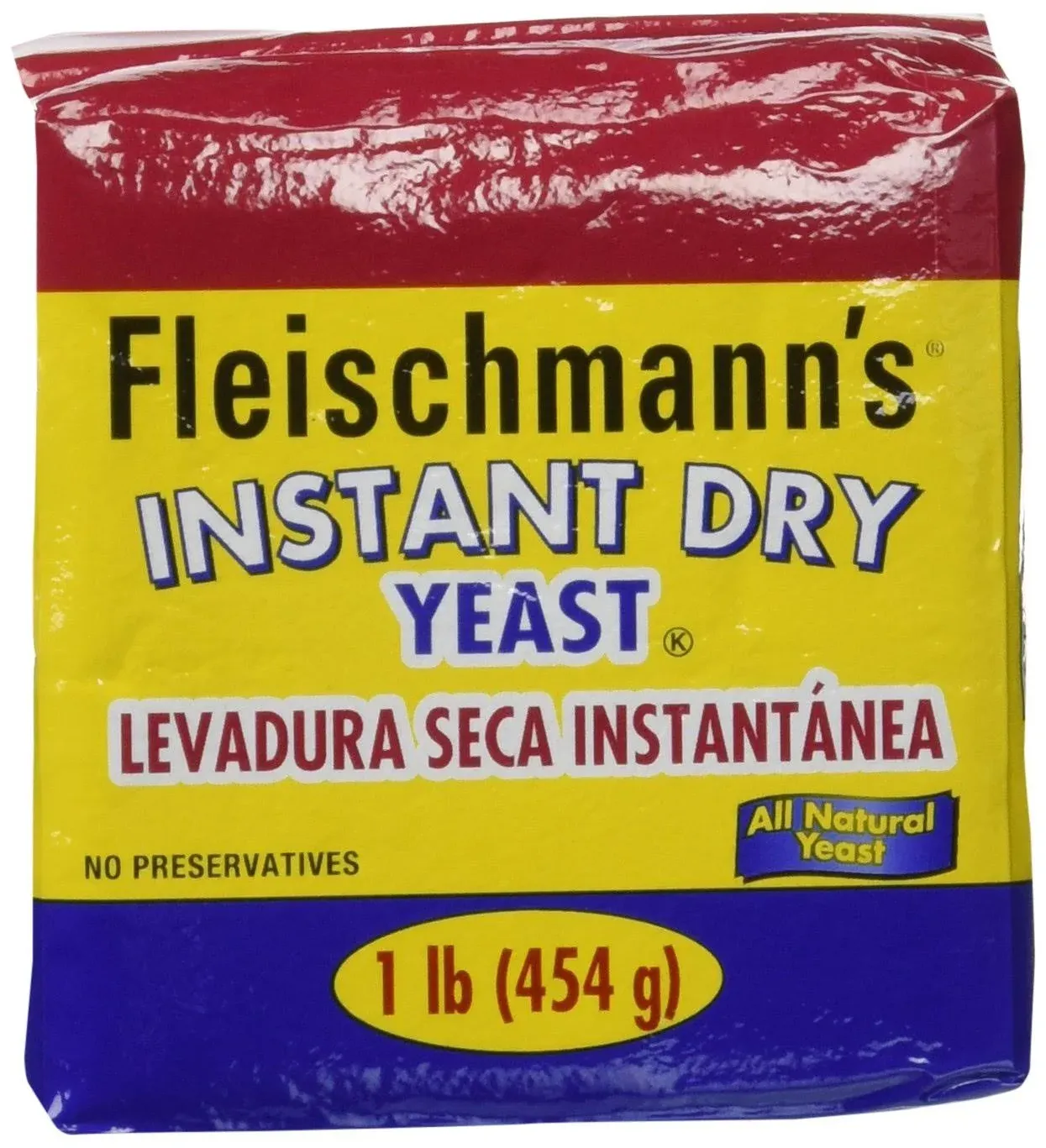 Fleischmann&#039;S Instant Dry Yeast, 2 Pk./1 Lb.