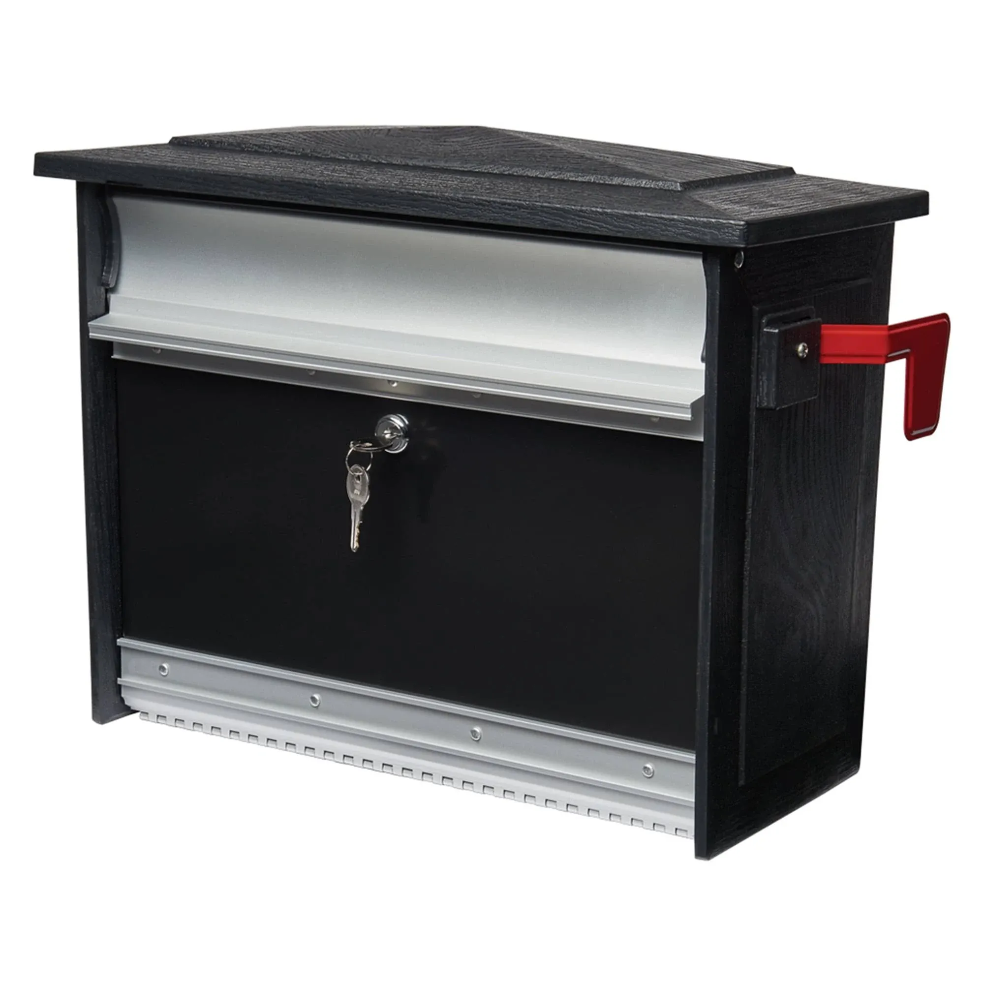 Architectural Mailbox Wall Mount+Corrosio<wbr/>n Resistant+Outg<wbr/>oing Mail Indicator