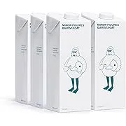 Minor Figures - Oat Milk, Unsweetened Barista Oat Milk, 32 Oz | Non Dairy Milk | Coffee Creamer | Plant Based | Vegan | Shelf Stable, 6 pack