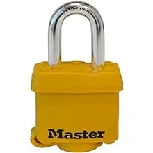 Master Lock Padlock Covered Stainless Steel