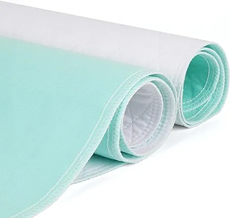 CoolShields Waterproof Bed Pad Washable 34" x 52"(Pack of 1), Incontinence Bed Pad with 8 Cups Absorbency, for Elder, Children and Pets[Oeko-Tex Certified]