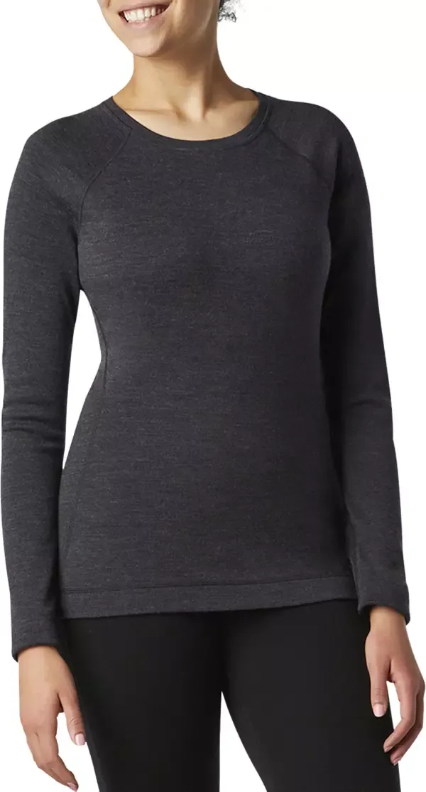 Smartwool Classic Thermal Merino Base Layer Crew - Women's XS / Twilight Blue Heather