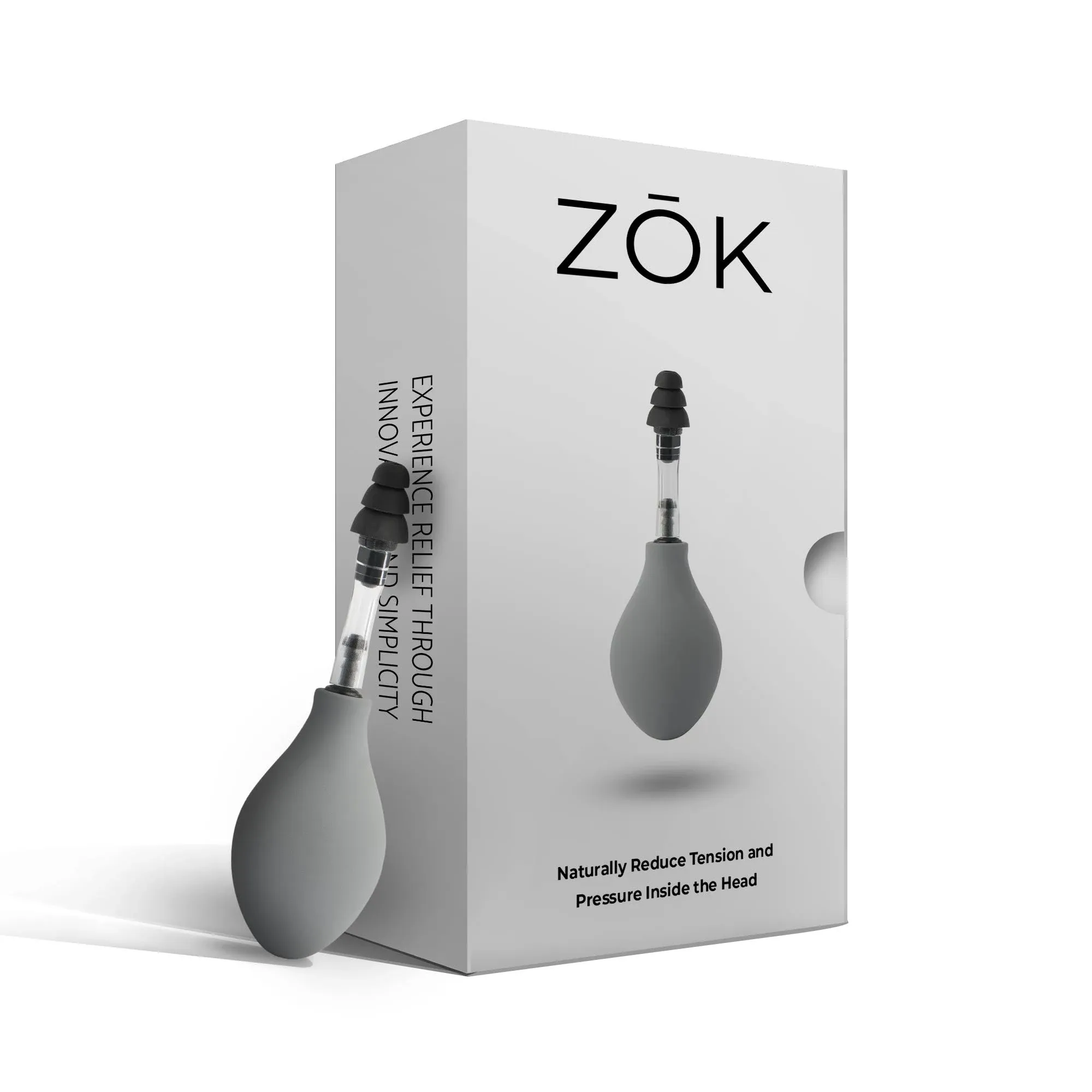 Zok ZŌK Migraine Relief Naturally Reduce Tension and Pressure Inside the Head