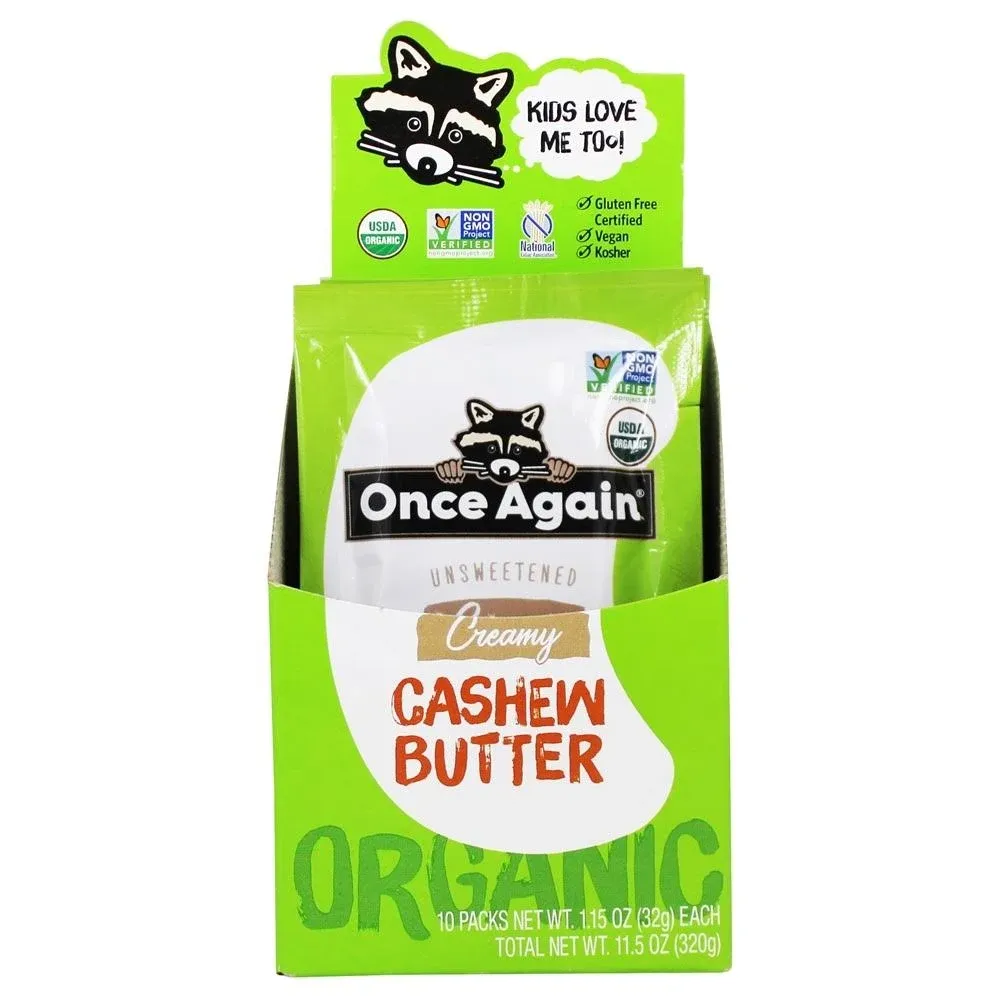 Once Again - Organic Cashew Butter Creamy Unsweetened