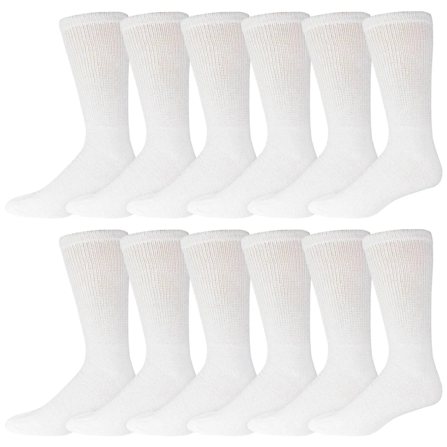 Brooklyn Socks Men's Diabetic Neuropathy Crew Socks