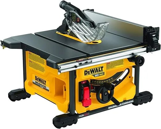 DeWalt DCS7485B FLEXVOLT 60V Max Bare Tool Table Saw 8-1/4"