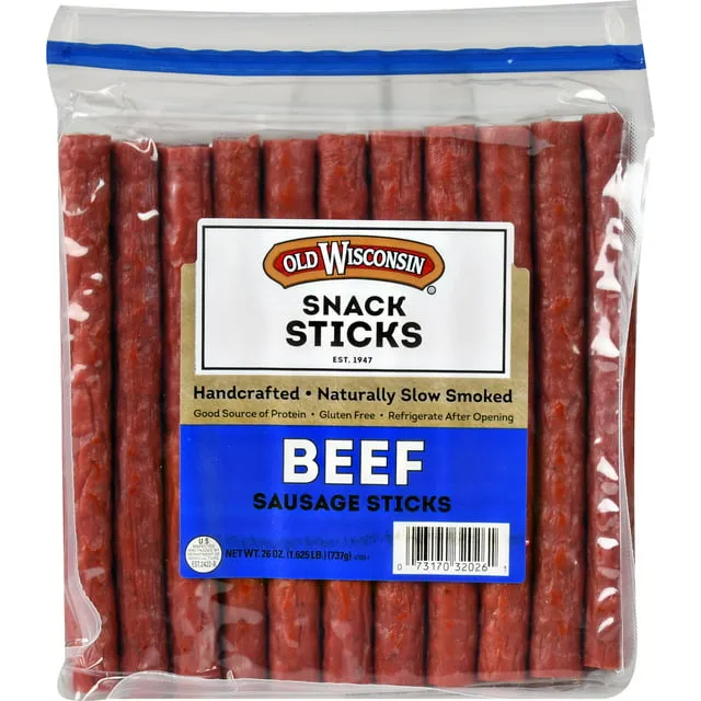 Old Wisconsin Beef Sausage Snack Sticks