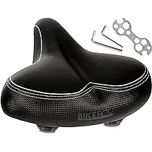 Bikeroo Oversized Comfort Bike Seat Most Comfortable Replacement Bicycle Saddle