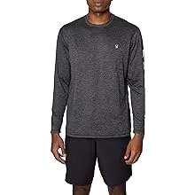 Spyder Men's Standard Heather Long Sleeve Rashguard