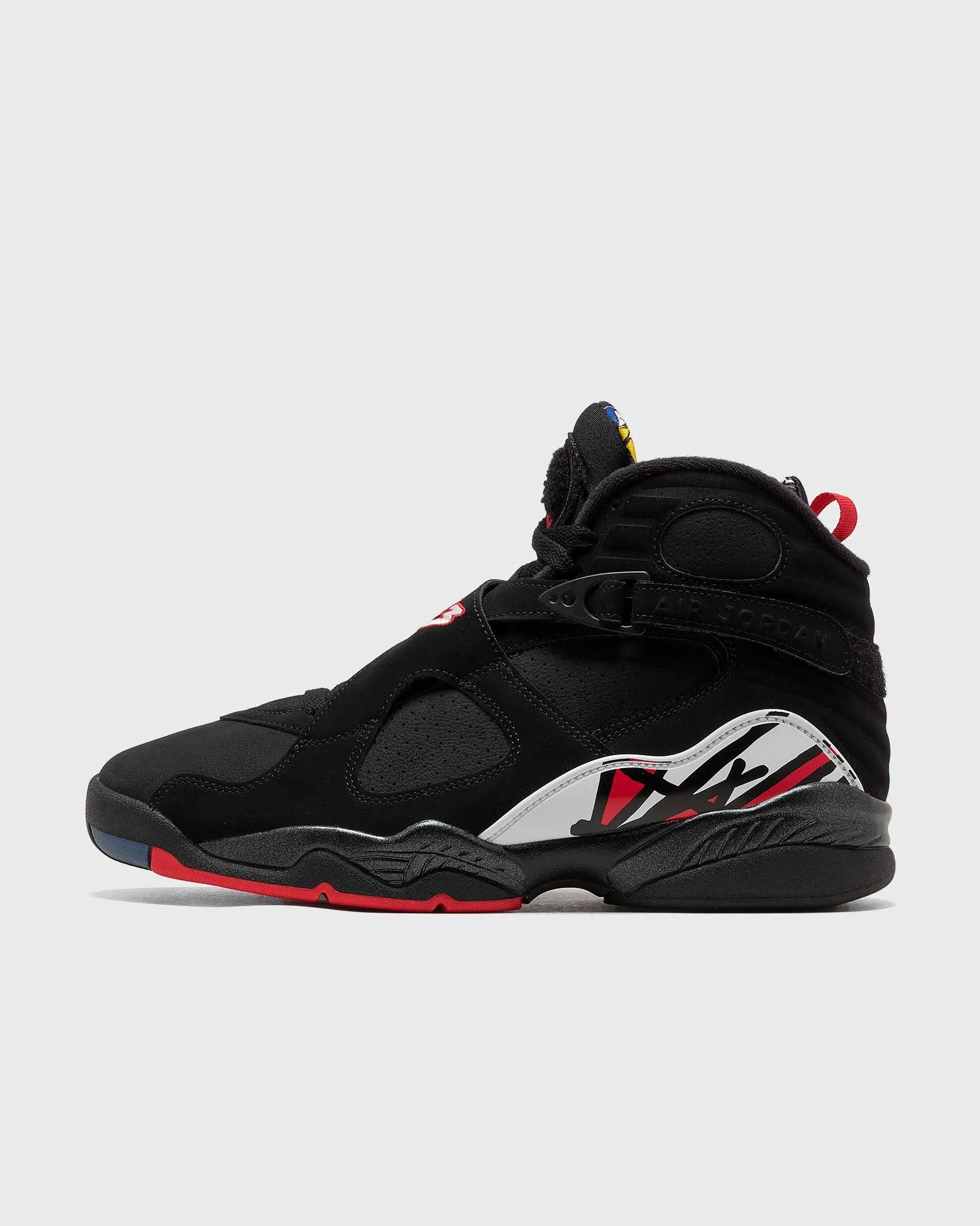 Air Jordan 8 Retro (Black/True red-white) 7.5