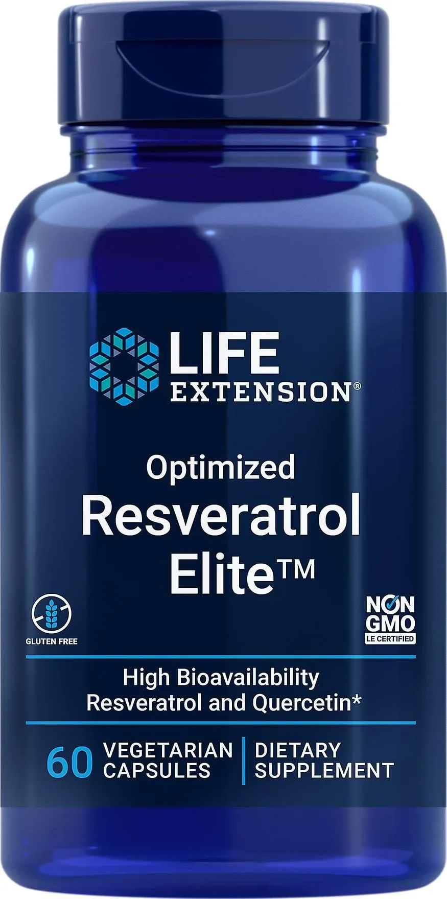 Life Extension Optimized Resveratrol 60 Capsules