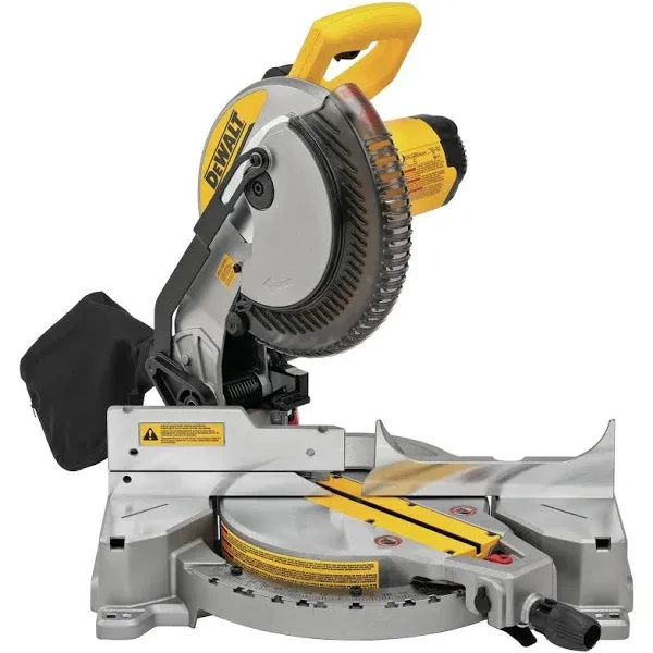 DeWalt DWS713 15 Amp 10 in. Single Bevel Compound Miter Saw