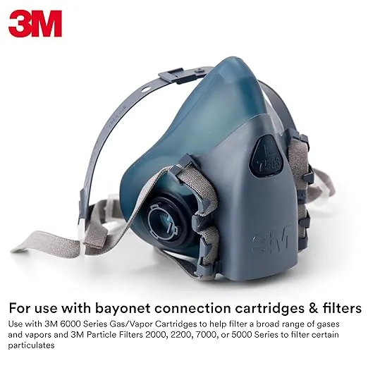 3M 7500 Series Half Facepiece Reusable Respirator