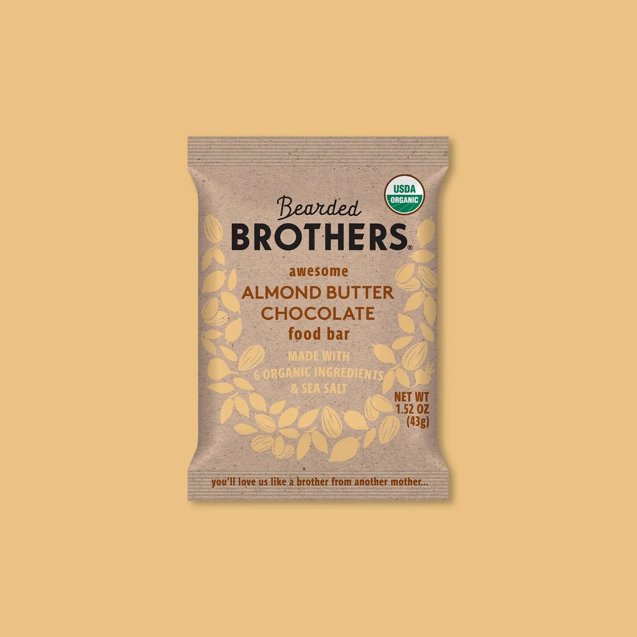 Bearded Brothers - Almond Butter Chocolate Bar