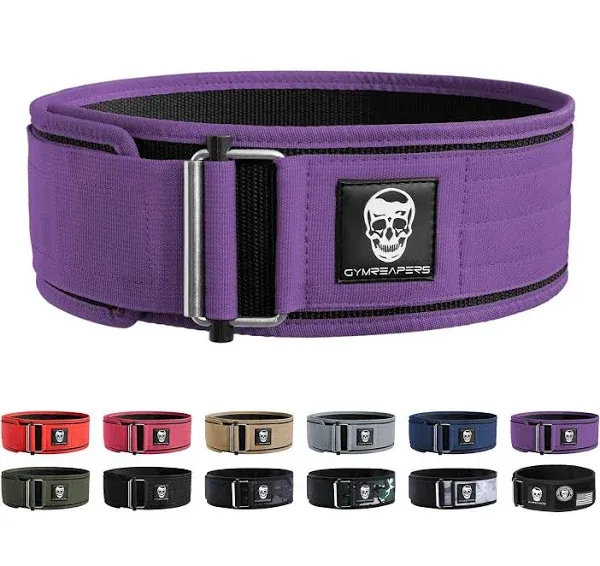 Gymreapers Quick Locking Weightlifting Belt