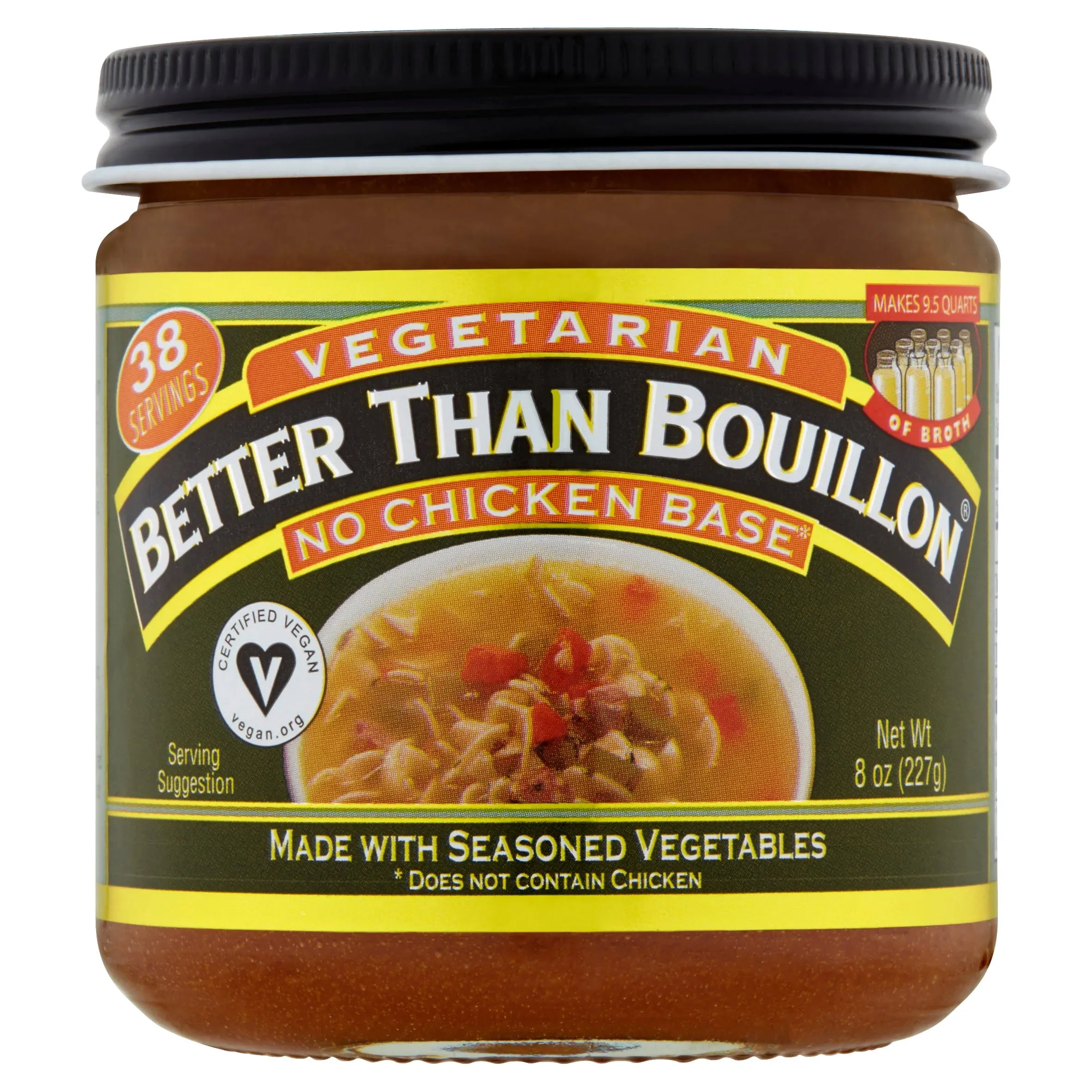 Better Than BOUILLON: Vegetarian No Chicken Base, 8 oz