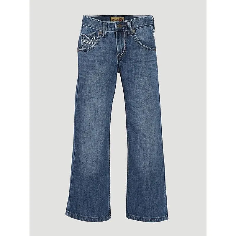 Wrangler Boys' 20X Vintage Bootcut Slim Fit Jeans