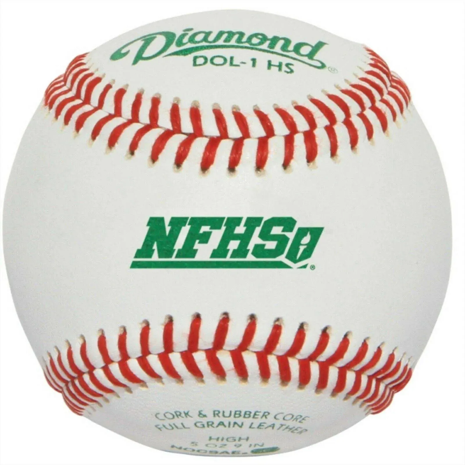 Diamond DOL-1 NFHS/NOCSAE Official League Baseball (Dozen)