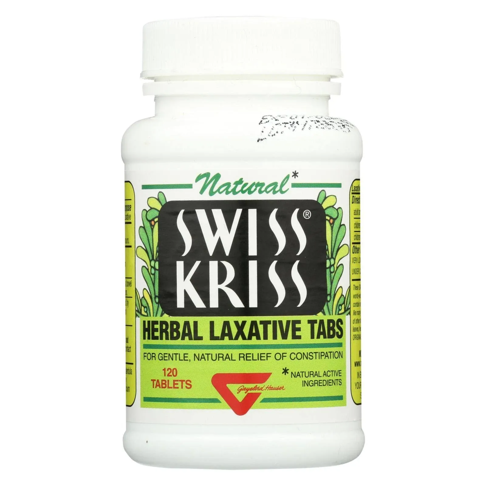 Swiss Kriss Herbal Laxative 120 Tablets