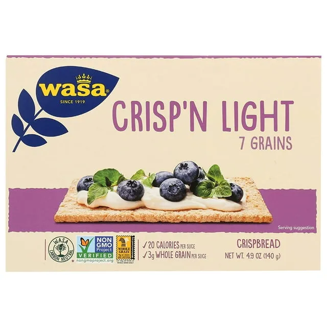 Wasa Crisp'n Light 7 Grains Crispbread