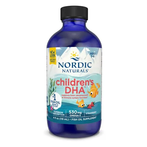 Nordic Naturals Children's DHA Strawberry 4 fl oz