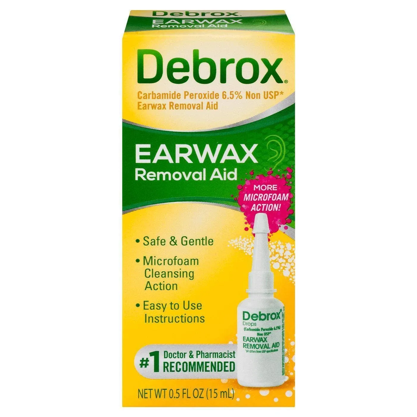 Debrox Earwax Removal Aid - 0.5 fl oz