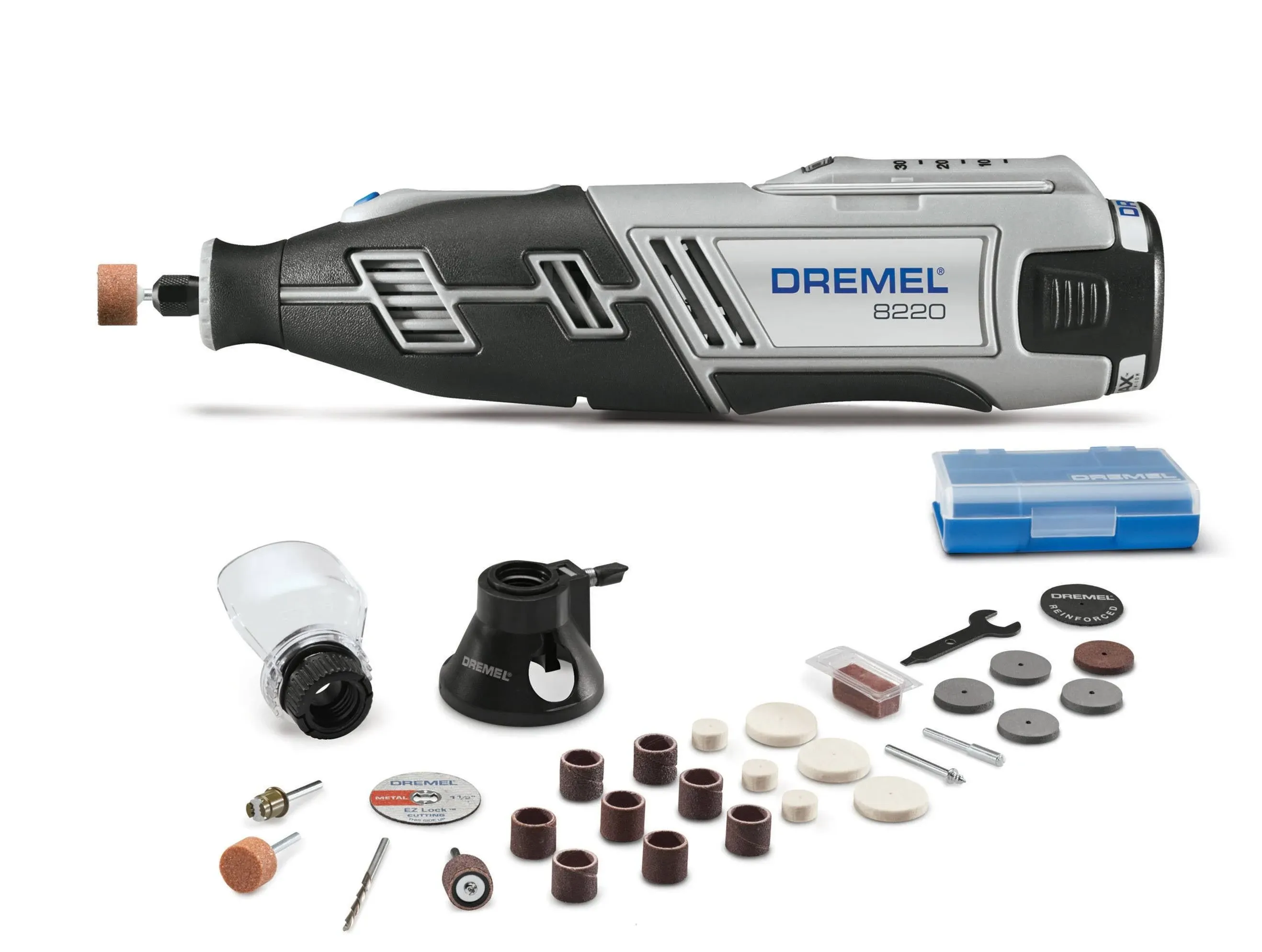 Dremel 8220-2/28 12-Volt Max Lithium-Ion Cordless Rotary Tool Kit