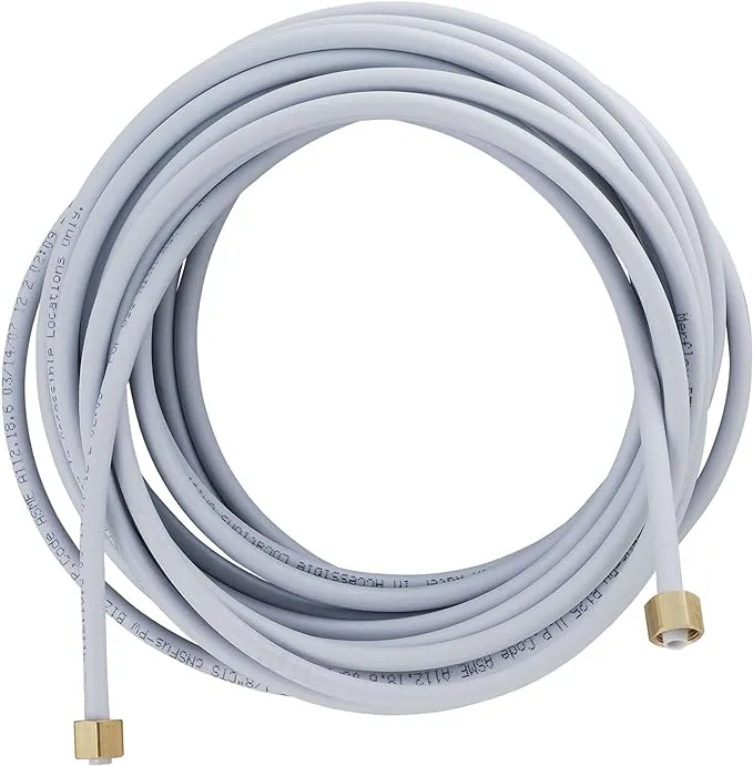 Ldr 509 5175 PEX 25-Foot Ice Maker Connector, 1/4-Inch Comp x 1/4-Inch