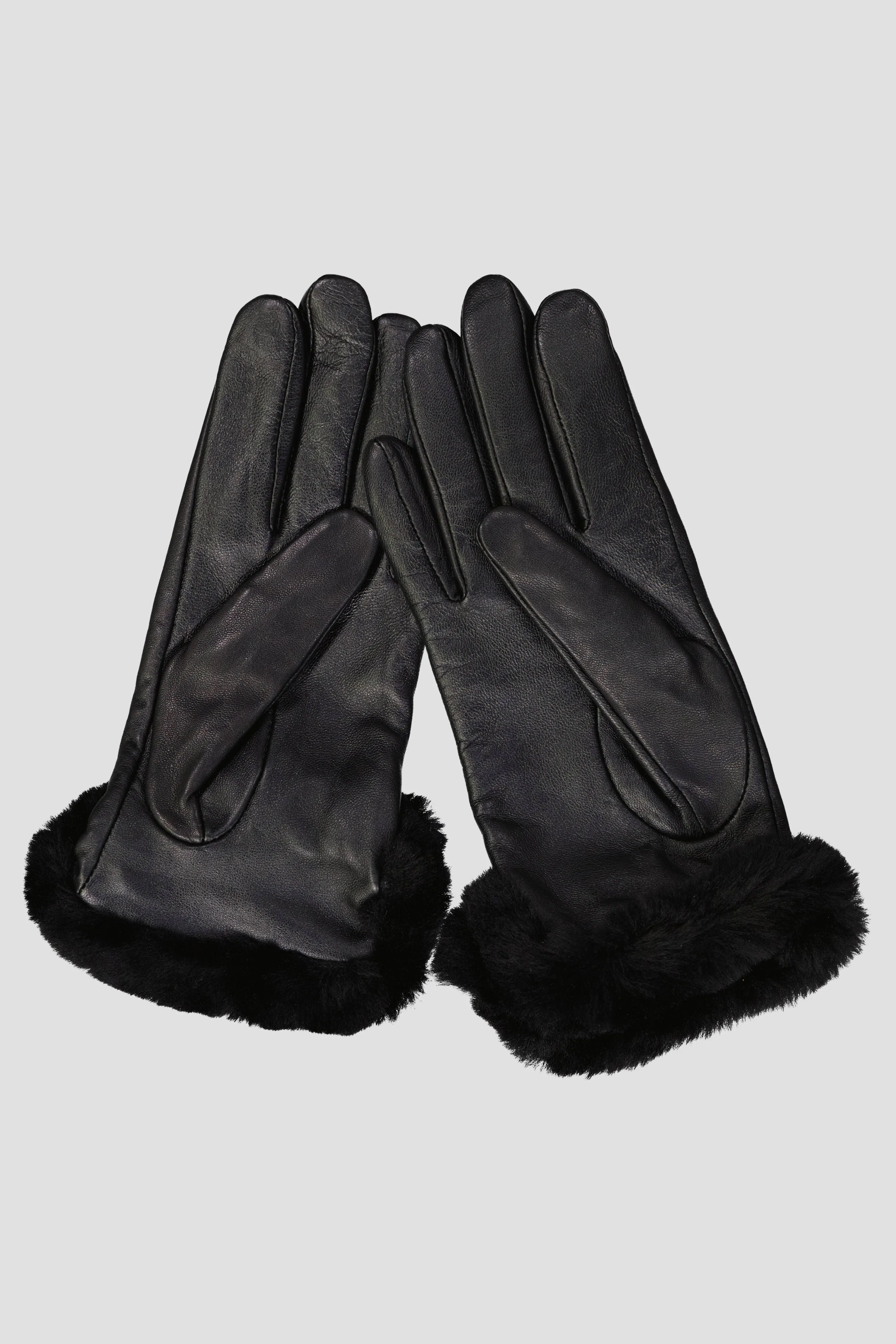 UGG Women's Leather Sheepskin Vent Gloves