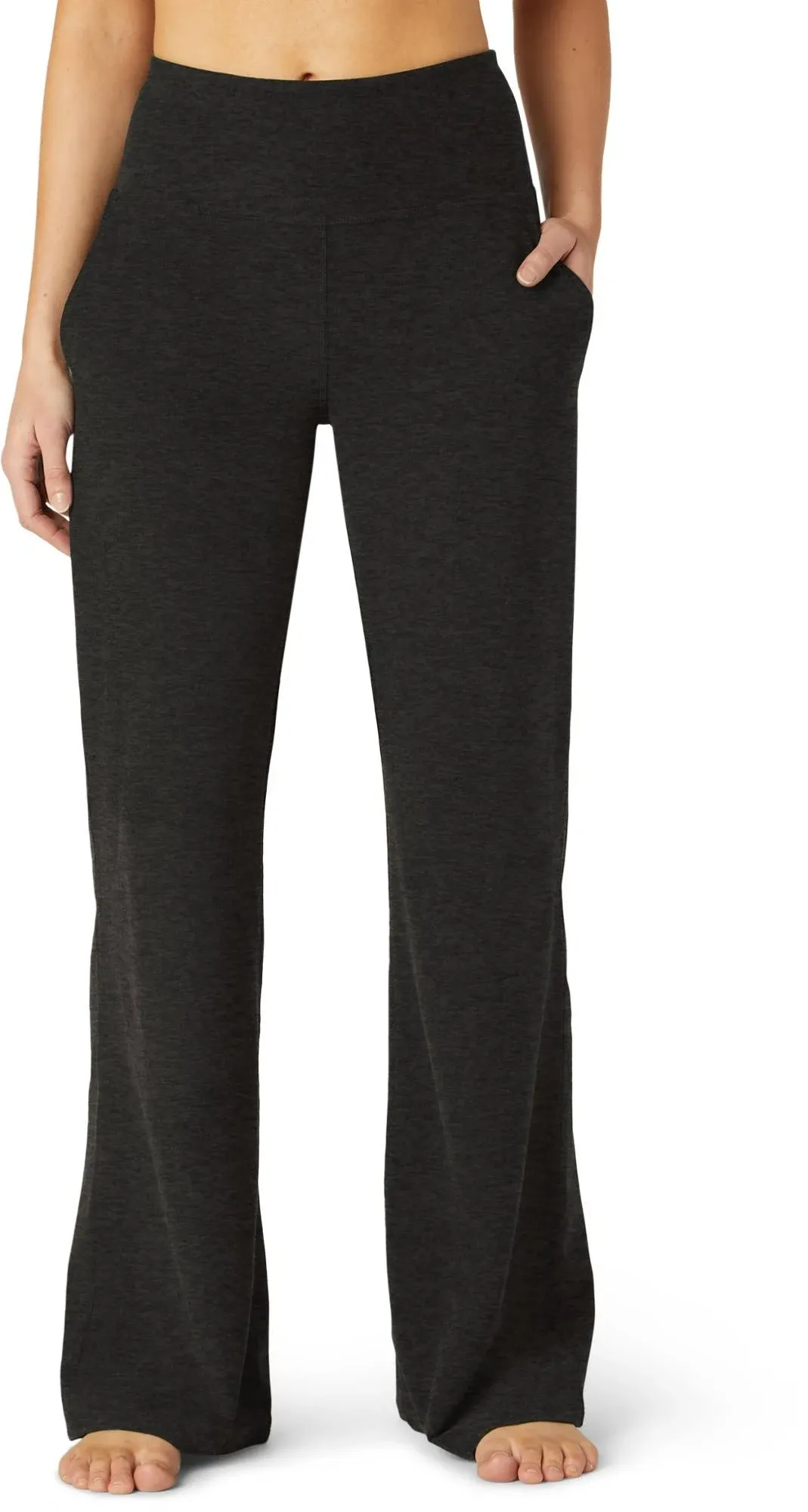 Beyond Yoga Women's Spacedye Laid Back Pants Black Xs