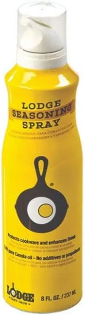 Lodge Canola Oil Seasoning Spray - 8 fl oz bottle