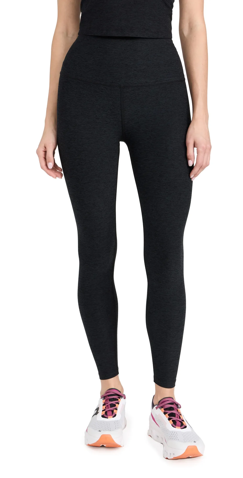 Beyond Yoga Spacedye Caught in The Midi High Waisted Legging - Darkest Night - Xs