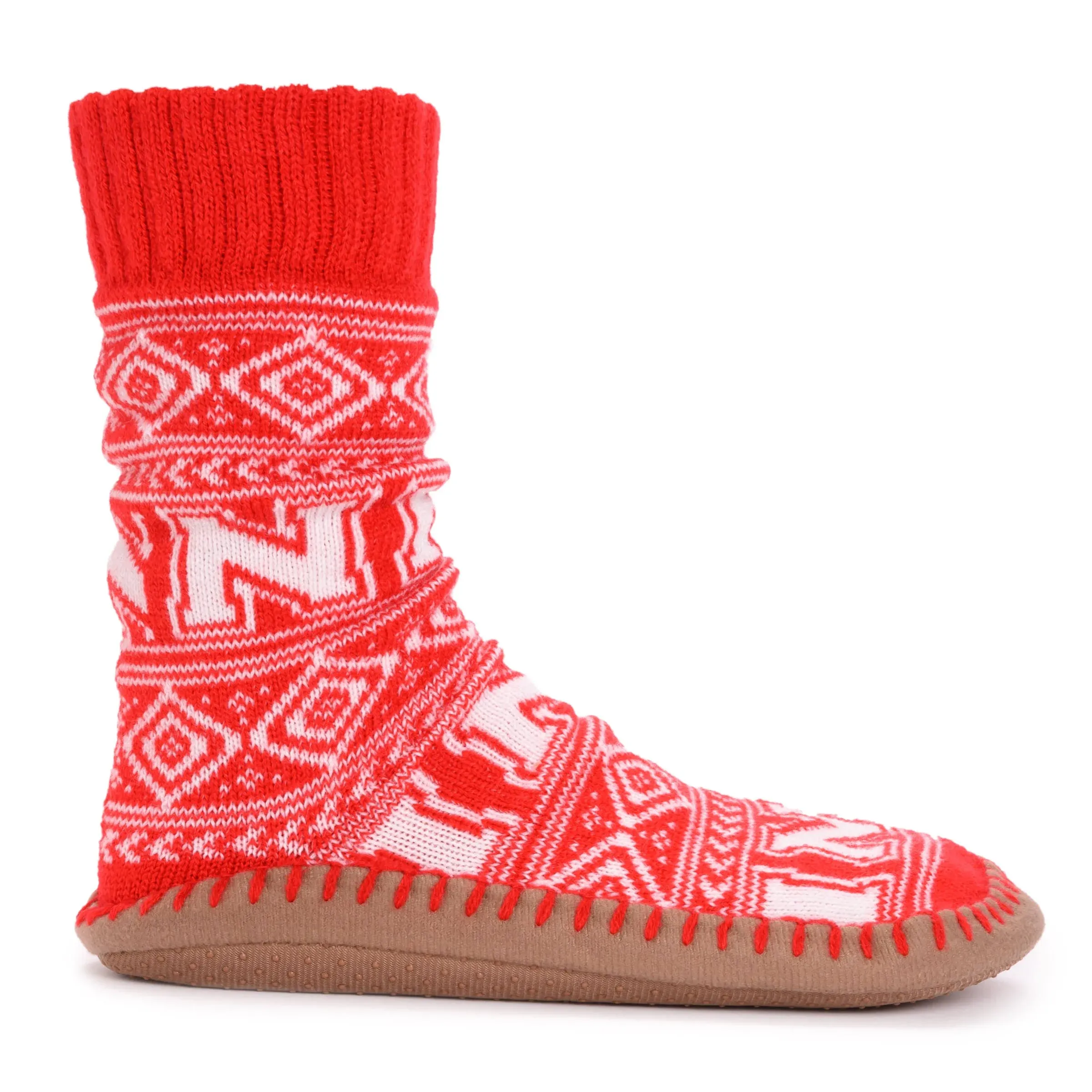 Muk Luks Game Day Unisex Slipper Socks