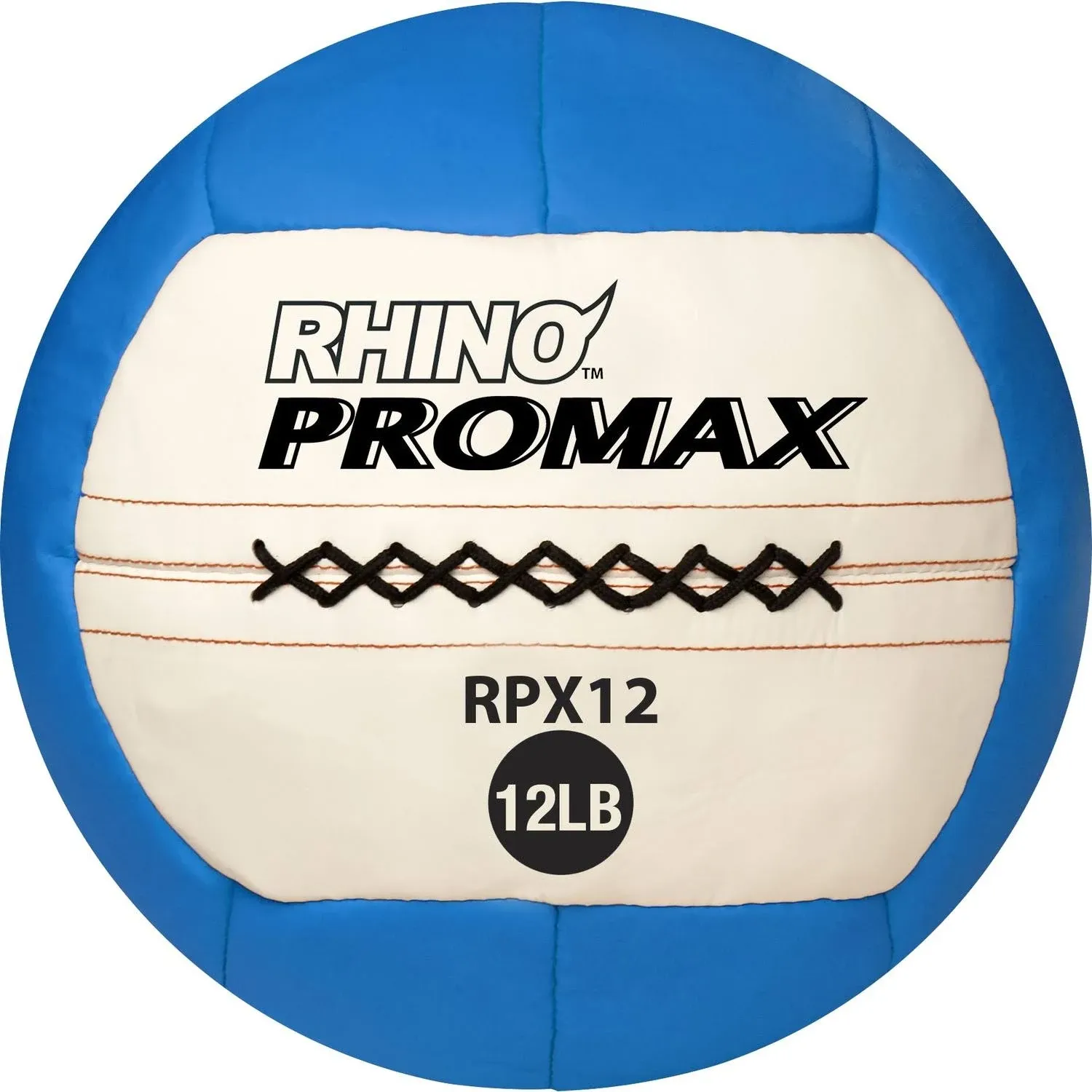 Champion Sports Rhino Promax Slam Balls, 10 lb, Soft Shell with Non-Slip Grip, Medicine Wall Exercise Ball for Weightlifting, Plyometrics, Cross Training, & Home Gym Fitness