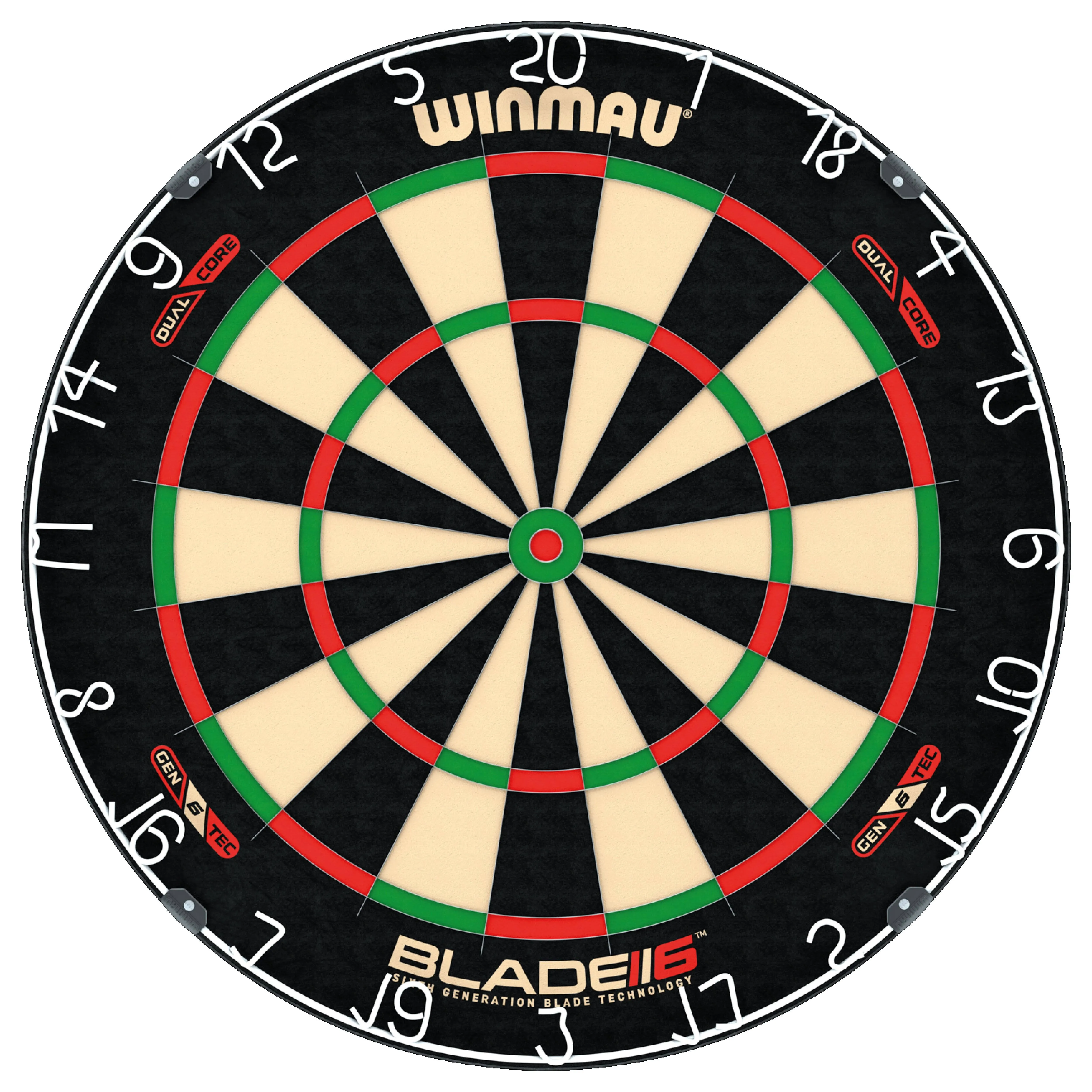 Winmau Blade 6 Bristle Dual Core Dartboard