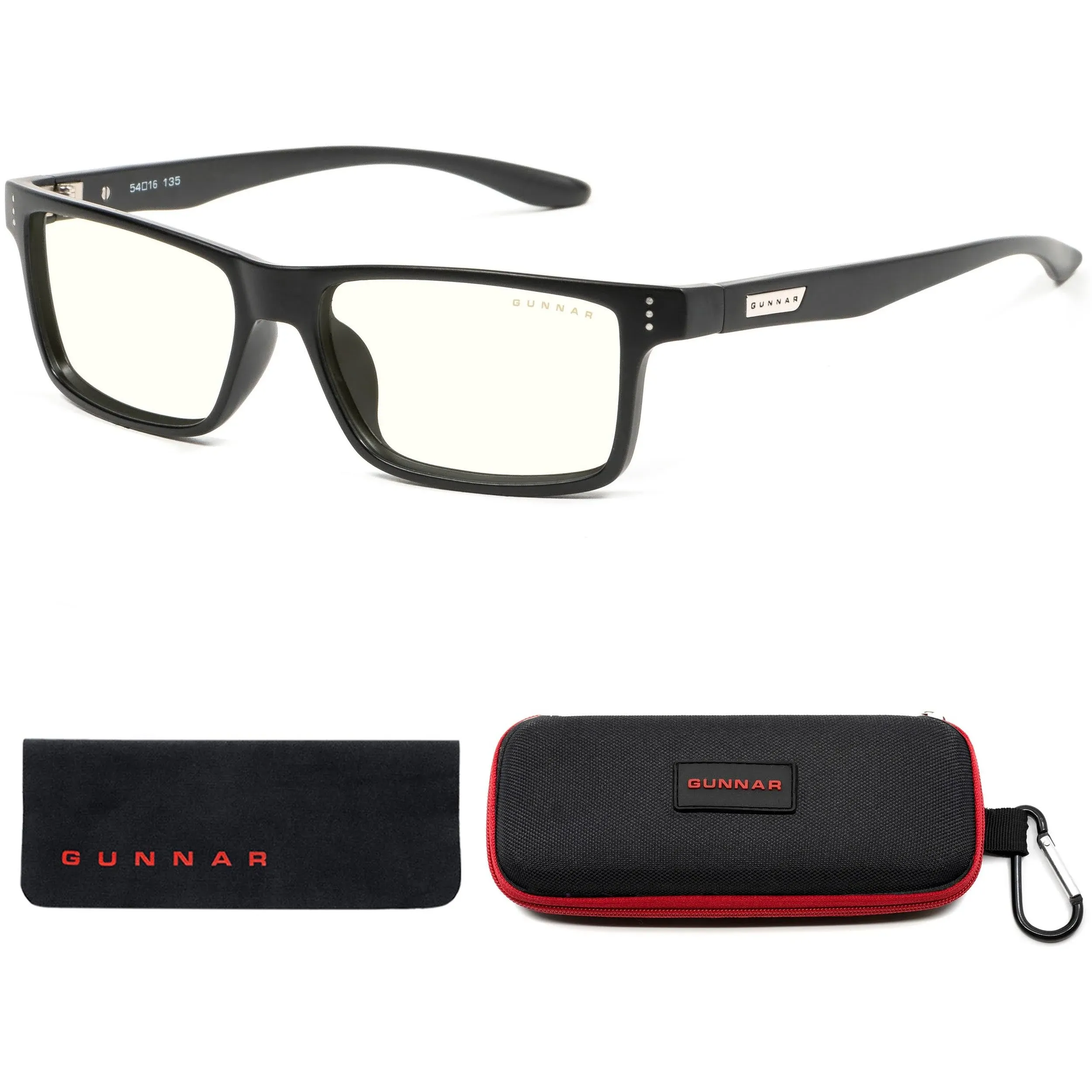 Gunnar Cruz Computer Glasses (Onyx Frame, Clear Lens)