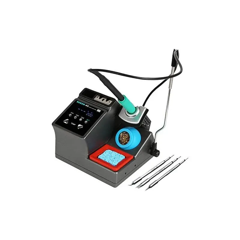 Sugon A9 245 Soldering Station, 120W Soldering Iron Station Kit,3 Seconds Fast ...