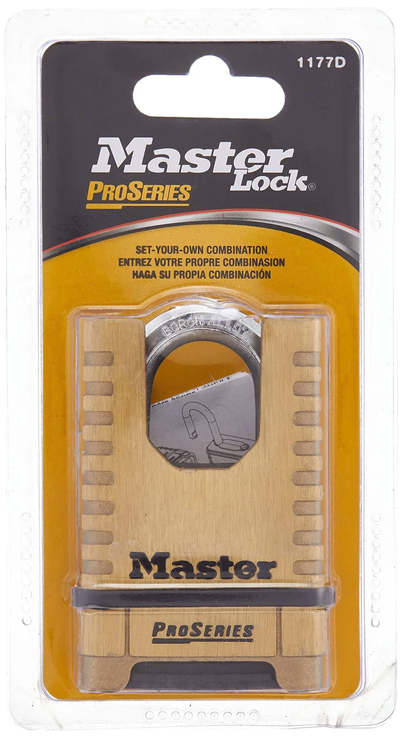 Master Lock 1177 Combination Padlock