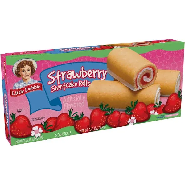 Little Debbie Strawberry Shortcake Rolls