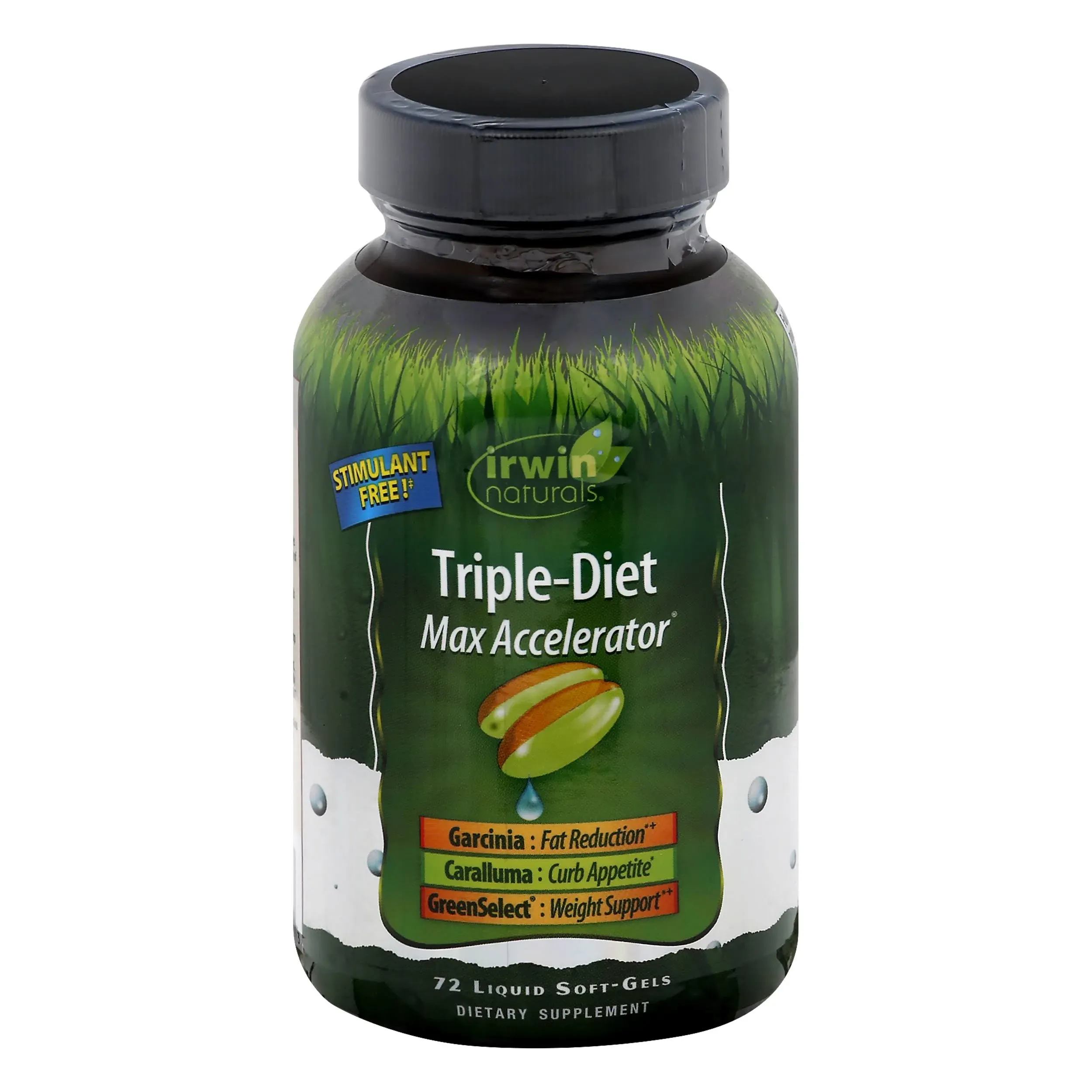 Irwin Naturals Triple Diet Max Accelerator plus BioPerine Softgels, 72 ct | CVS